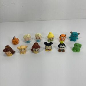 Disney Squishalots Squishy Character Lot of 12 – Frozen, Mickey, Goofy, Tinker B